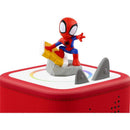 Tonies Spidey Audio Toy Figurine featuring Spider-Man on a colorful base, designed for interactive audio storytelling.