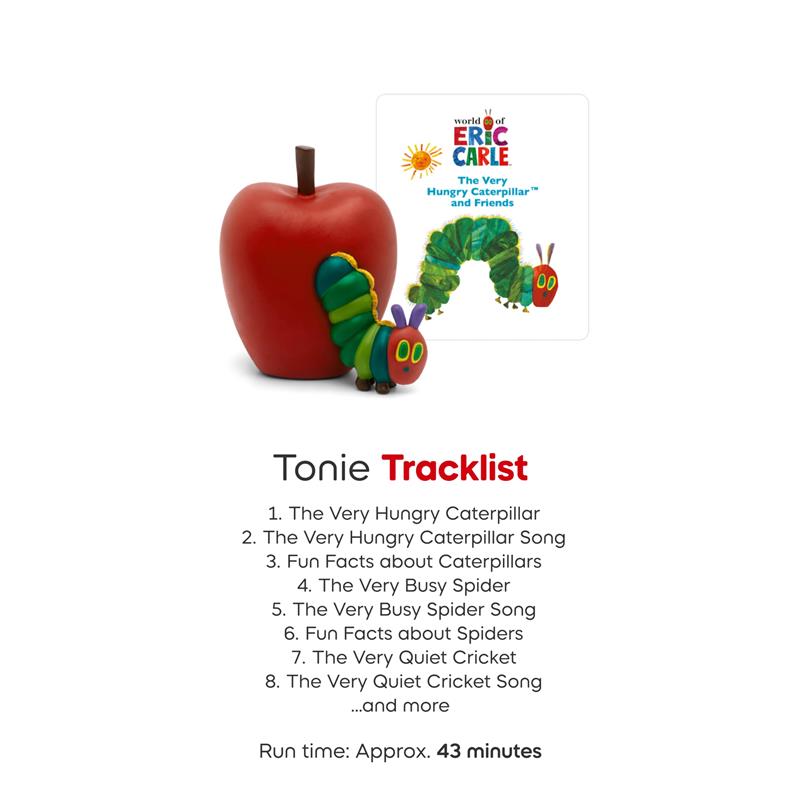 Tonies The Very Hungry Caterpillar & Friends Audio Toy Figurine from Eric Carle Image 5