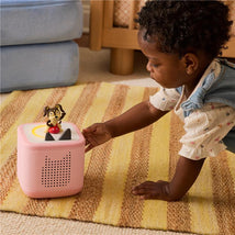 Tonies Toniebox 2 Audio Player Starter Set for Kids 1+ with Playtime Puppy, Cloud Pink Image 2