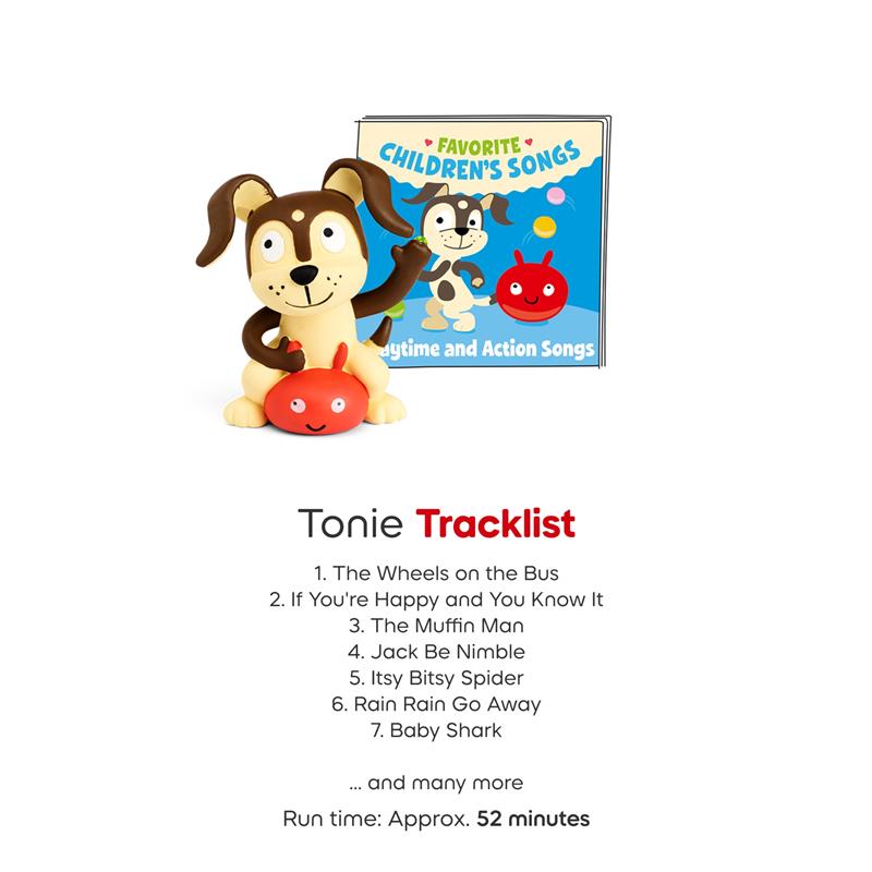 Tonies Toniebox 2 Audio Player Starter Set for Kids 1+ with Playtime Puppy, Sky Blue Image 6