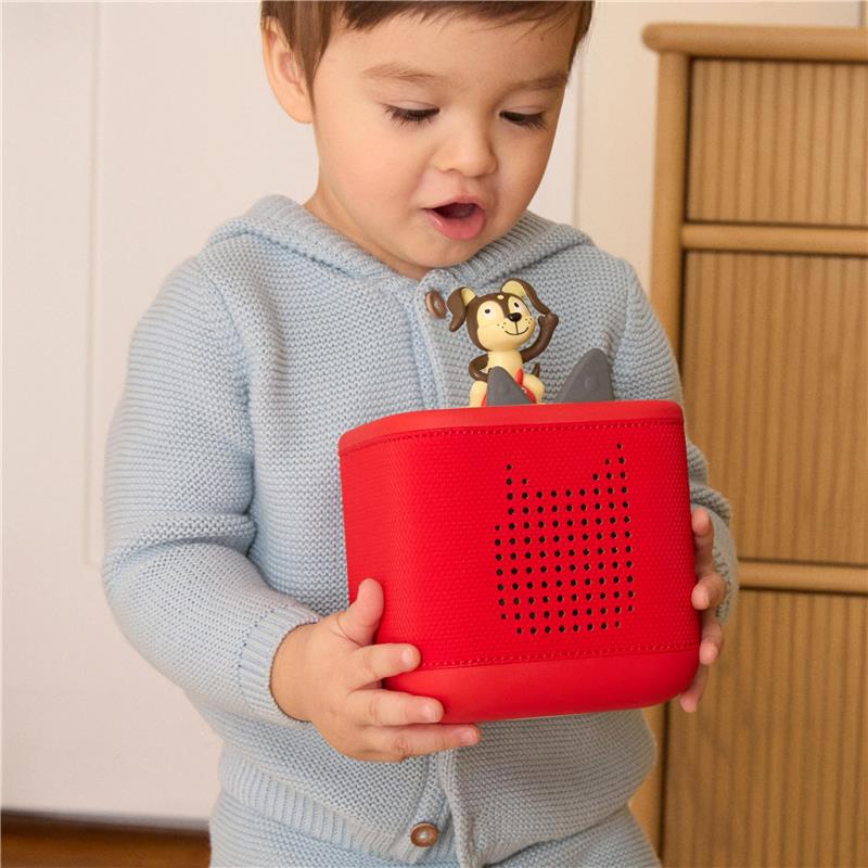 Tonies Toniebox 2 Audio Player Starter Set for Kids 1+ with Playtime Puppy Sunset Red Image 2
