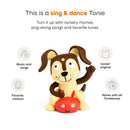 Tonies Toniebox 2 Audio Player Starter Set for Kids 1+ with Playtime Puppy Sunset Red Image 5