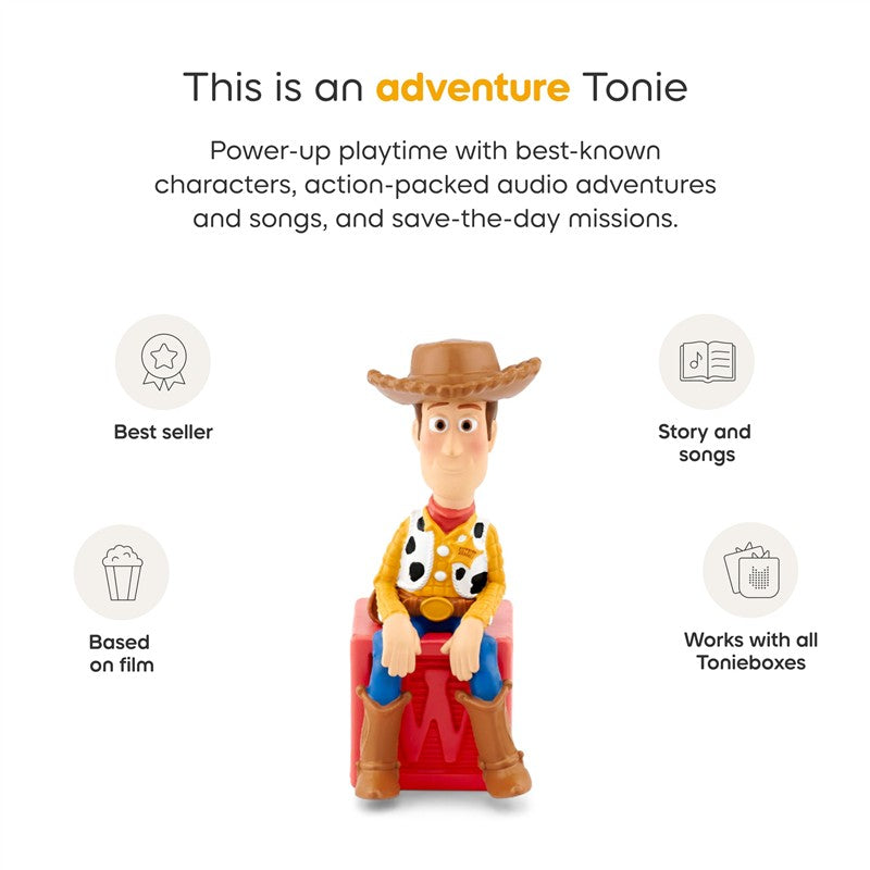 Tonies Woody Audio Toy Figurine - Disney & Pixar Toy Story Image 4