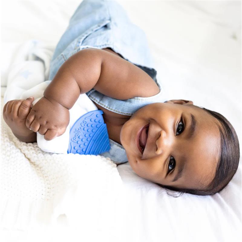 Toothi - Teether Clip, Denim Blue Image 2