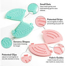 Toothi - Teether Clip, Papaya Image 2