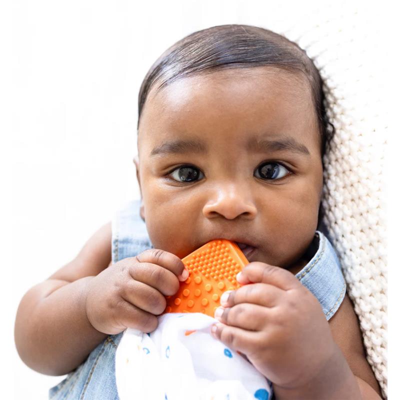 Toothi - Teether Clip, Papaya Image 4
