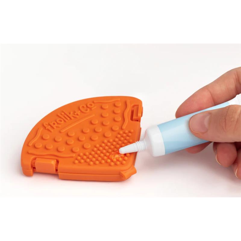 Toothi - Teether Clip, Papaya Image 6