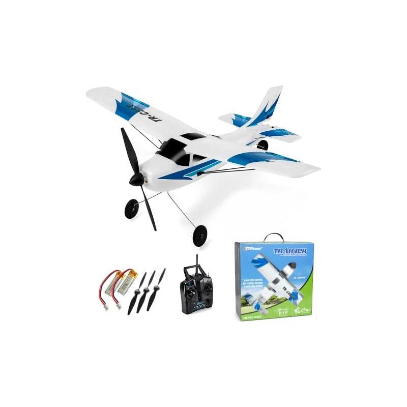 Top Race - Rc Plane 3 Channel Remote Control Airplane Image 1