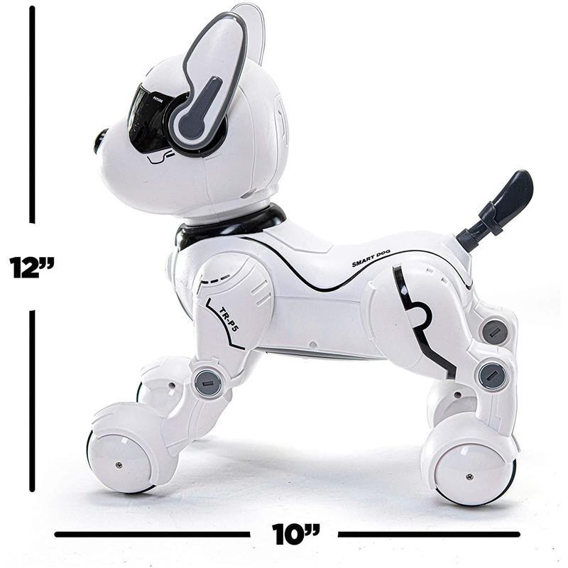 Top Race Remote Control Robot Dog Toy for Kids, Interactive & Smart Dancing to Beat Puppy Robot Image 7