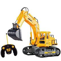 Top Race - Top Race 7 Channel Remote Control Excavator Tractor - Toddler toy Image 1