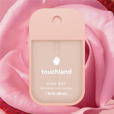 Touchland Glow Mist Revitalizing Hand Sanitizer Spray, Rosewater Scented Image 1