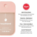 Touchland Glow Mist Revitalizing Hand Sanitizer Spray, Rosewater Scented Image 3