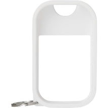 Touchland Hand Sanitizer Mist Case, Silicone Case with Keyring, Icy White Image 1