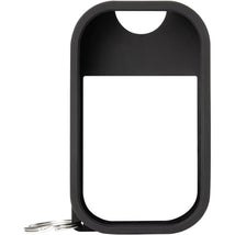 Touchland Hand Sanitizer Mist Case, Silicone Case with Keyring, Jet Black Image 1