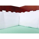 Trend Lab 4-Piece Crib Bumper Set - White Image 3