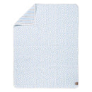 Trend Lab Cloud Knit Blanket, Blue/Gray Image 5