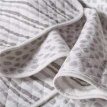 Trend Lab Cloud Knit Blanket, Grey/White Image 2