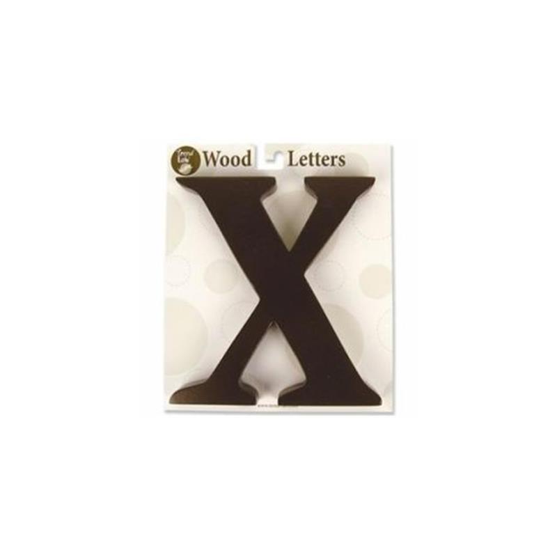 Trend Lab Letter 'X' - Brown Image 1