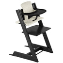 Stokke Tripp Trapp® High Chair Bundle - Black | Wheat Cream Cushion | Black Tray Image 1