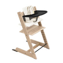 Stokke Tripp Trapp® High Chair Bundle - 50Th Anniversary Special Edition | Wheat Cream Cushion | Black Tray Image 1