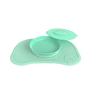 Twistshake - 3-Piece Click Mat, Plate and Lid Set, Green Image 1