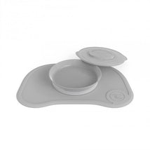 Twistshake Click Mat and Plate 6M+ - Grey Image 1