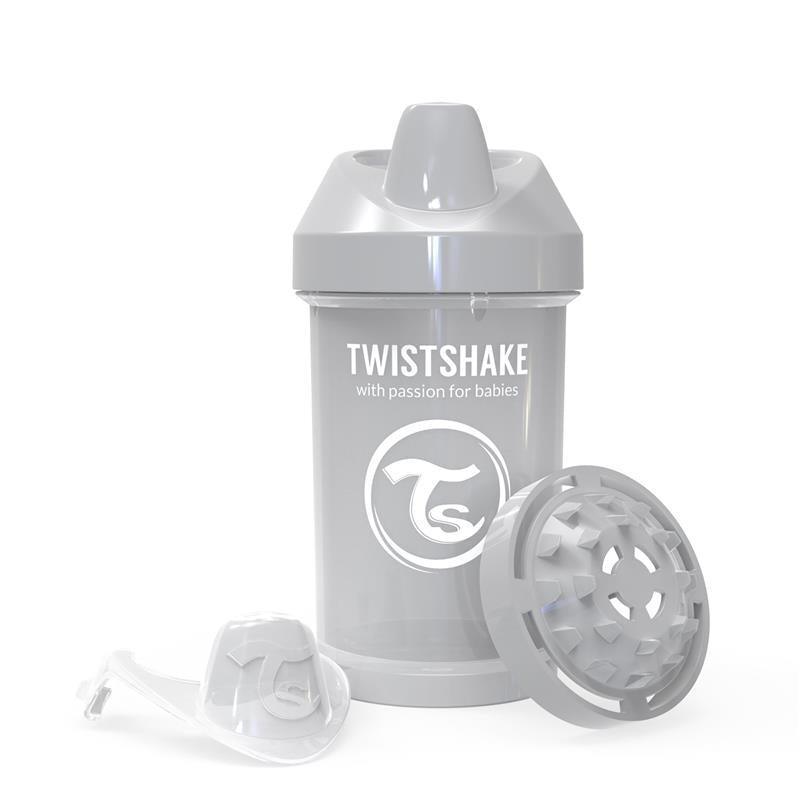 Twistshake Crawler Cup 8M+ 10oz - Grey Image 1