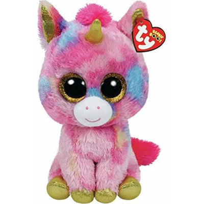 Ty Beanie Boos Unicorn, Sparkly Gold Glitter Eyes Image 1
