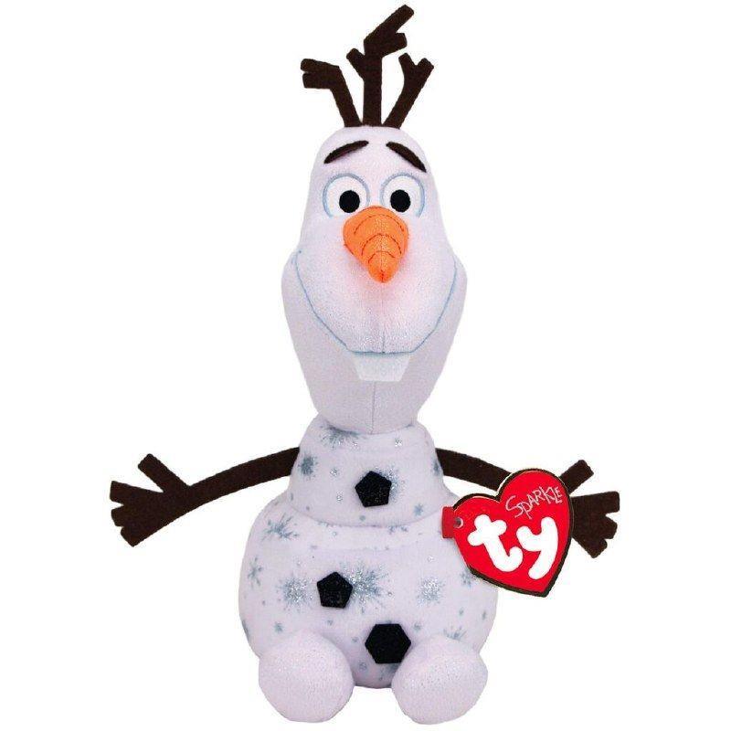 Ty - Disney Frozen 2 Medium Plush Toy, Olaf Image 1