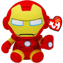 Ty Iron Man, Regular | Iron ManToy | Avengers | Marvel Plush Image 1