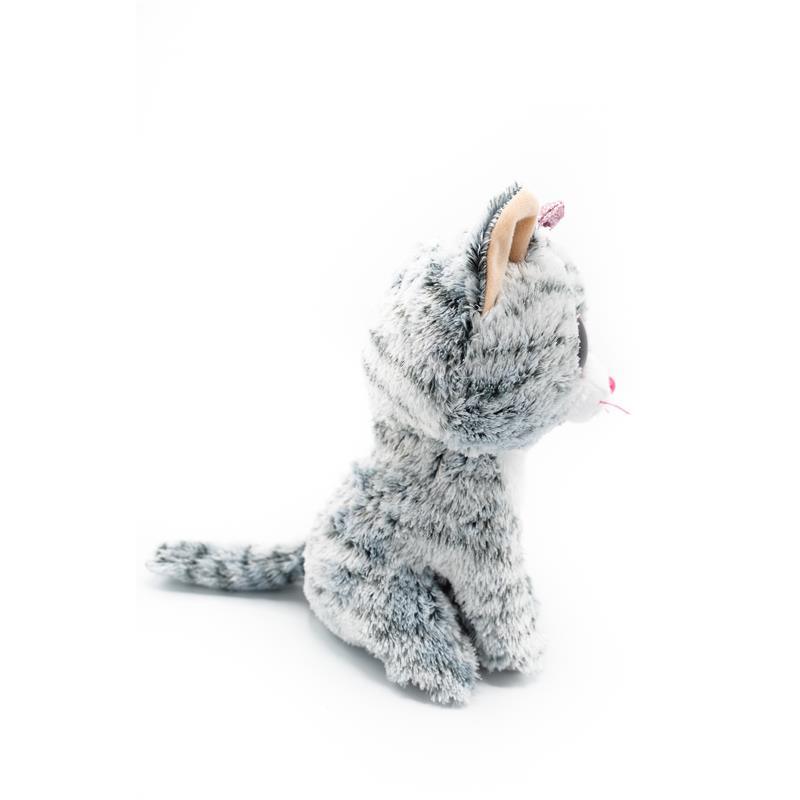 Ty Kiki Cat Grey, Medium | Cat Stuffed Animals Image 3