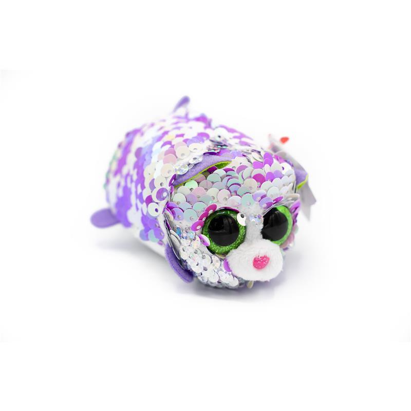 Ty Teeny Tys - Lilac Cat Sequin | Cat Stuffed Animals Image 1