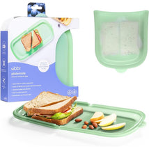 Ubbi 1Pk Platemate Reusable Silicone Storage Bag Image 1