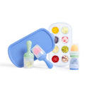 Ubbi - Baby Food Feeder & Freezer Tray Set, Polaris Blue & Zest Green Image 1