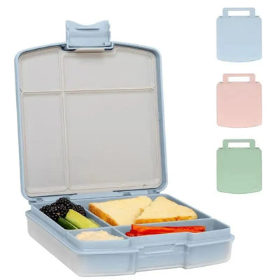 Ubbi - Bento Lunch Box for Kids, Cloudy Blue Image 1