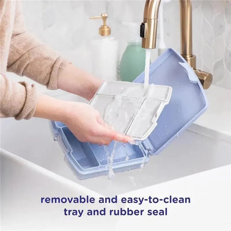 Ubbi - Bento Lunch Box for Kids, Cloudy Blue Image 5