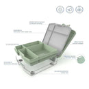 Ubbi - Bento Lunch Box for Kids, Cloudy Blue Image 6