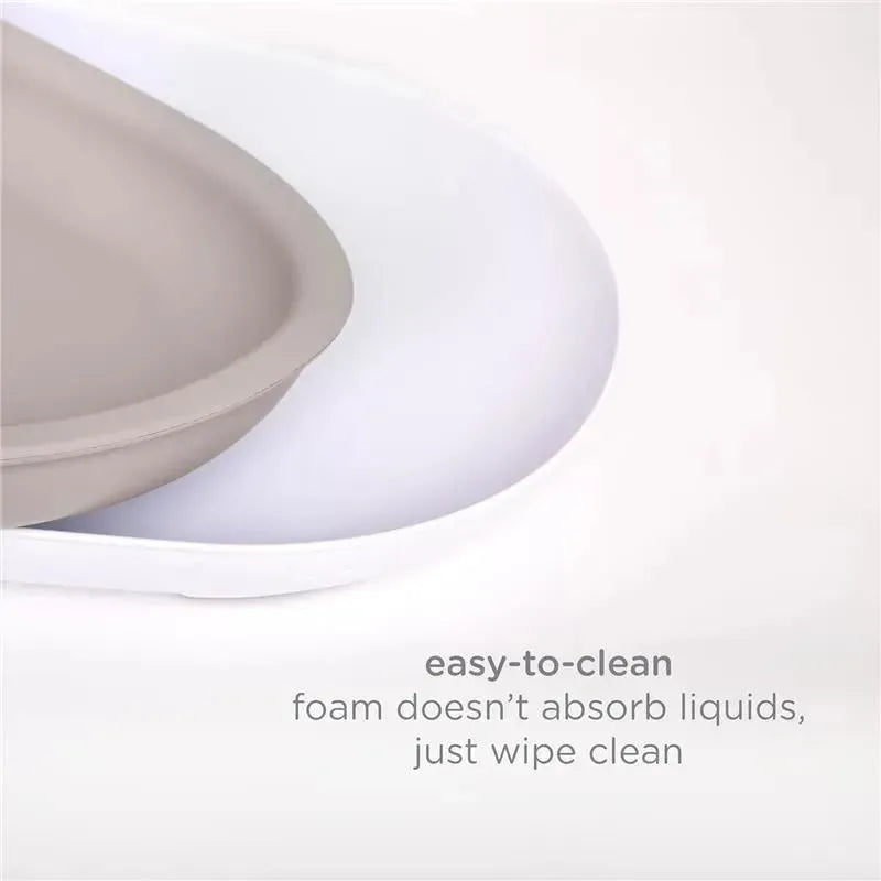 Ubbi - Foam Changing Pad, Lightweight, Waterproof, Taupe Image 2