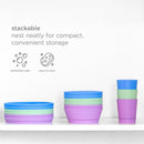 Ubbi - Plate Set with Interchangeable Suction Base for Babies and Toddlers, 2 Pack, Polaris Blue Image 5