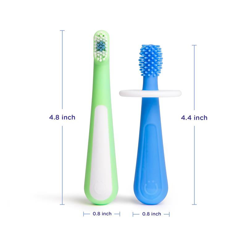 Ubbi - Polaris 2-Stage Toddler Toothbrush Set Image 2