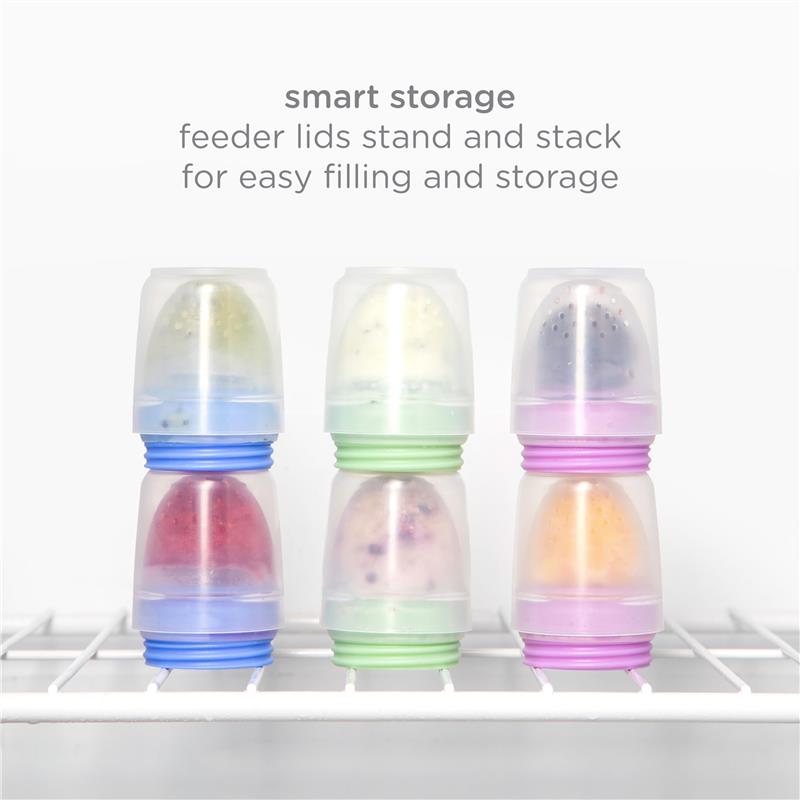 Ubbi - Smoothie Purple Baby Food Feeder Set Image 5