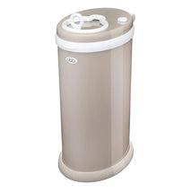 Ubbi - Stainless Steel Diaper Pail, Odor Locking, No Special Bag Required, Taupe Image 1