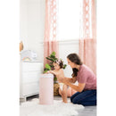 Ubbi - Steel Diaper Pail, Odor Locking, No Special Bag Required, Blush Pink Image 2