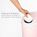 Ubbi - Steel Diaper Pail, Odor Locking, No Special Bag Required, Blush Pink Image 9