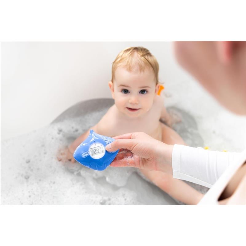 Ubbi - Stingray Baby Bath Thermometer for Newborns and Infants, Floating Silicone,Blue Image 7