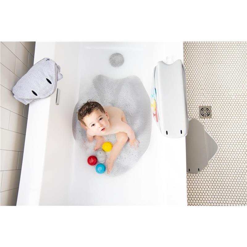Ubbi - Stingray Bath Mat for Baby, Gray Image 7