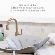 Ubbi - Stingray Sink Bather for Baby, Soft Baby Bath Cushion Image 2