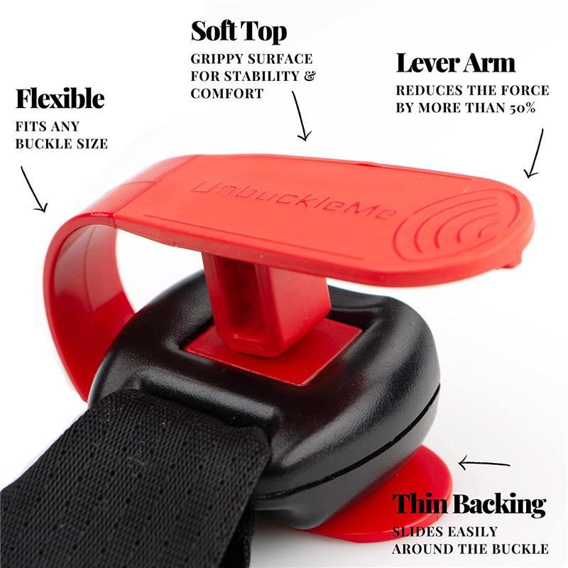 Unbuckleme - Strawberry Red Car Seat Buckle Release Tool Image 5