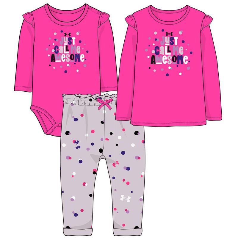 Under Armour - Just Call Me Awesome 2 Piece Set, Cerise Image 1