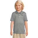 Under Armour Kids - Boy Short Sleeve Matchplay Twist Polo, Castlerock Image 1